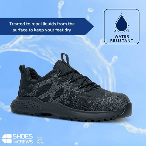 Shoes for Crews Black and Blue Composite Toe Shoes Amazon.com: Shoes for Crews Redrock, Men main image 3