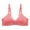 Red, variant on LYEAA Wireless Bras for Women Plus Size Soft No Wire Push up Everyday Bras Support Solid Lightly Lined Lift Sleep Bras Comfortable Wirefree Breathable Shaping Daily Bralette Red S