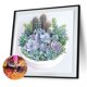thumbnail image 2 of Cuadros Decorativos 5D DIY Diamond Painting Kits Full Round Drill Suculentas Mosaico Imagen (NH2402) Likrtyny  embutido en tela, 2 of 8