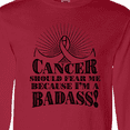 thumbnail image 4 of Inktastic Cancer should fear Me Long Sleeve T-Shirt, 4 of 5