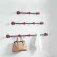 thumbnail image 5 of Furniture of America Margon Industrial Metal 3-Hook Coat Rack in Sand Black, 5 of 7