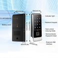 thumbnail image 4 of Electronic Cabinet Lock Fingerprint Password Intelligent Card Unlock Safe AntiThief, 4 of 5