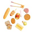 thumbnail image 2 of Milaget Cutting Food Set,Educational Learning Toys,Pretend Role Play,Wooden Cutting, 2 of 9