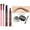 Wine, variant on Eyeshadow and Eyeshadow Brush, Eyebrow Grooming Kit, Multifunctional Angled Brow Brush for Precise Hair-Like Strokes, Soft Synthetic Fibers, Waterproof Long-Lasting Eyeshadow Makeup Tool