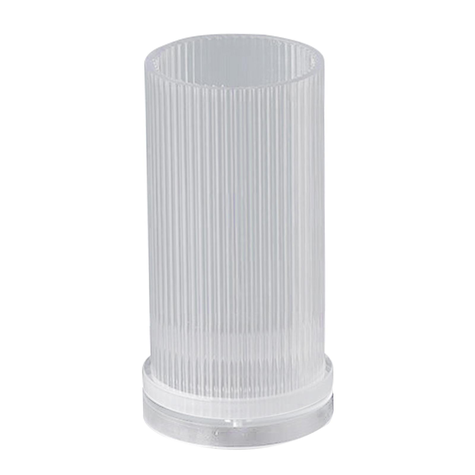 FVDPWYE Long Pole Candle Mold Pillar Making Large Cylinder Rib DIY Accessory - 7x15cm