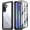 Black, variant on Poetic Guardian Case for Samsung Galaxy A36 5G, [2 Front Frame] [20 FT Mil-Grade Drop Tested] [Screen Protector Work with Fingerprint ID] Full Body Shockproof Rugged Clear Cover, Blue/Clear