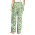 thumbnail image 3 of Daiia Spring Gnomes Women's Sleep Pant with Pockets and Drawstring,Pajama Pants-Large, 3 of 9