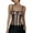White, variant on Overbust Corset Tops for Women Slim Fit Mesh Boned Bustier Top Shapewear Going out Top