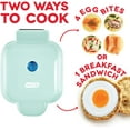 thumbnail image 2 of Dash Deluxe Bite Maker Egg Cooker, 4 Single, Aqua, 2 of 4