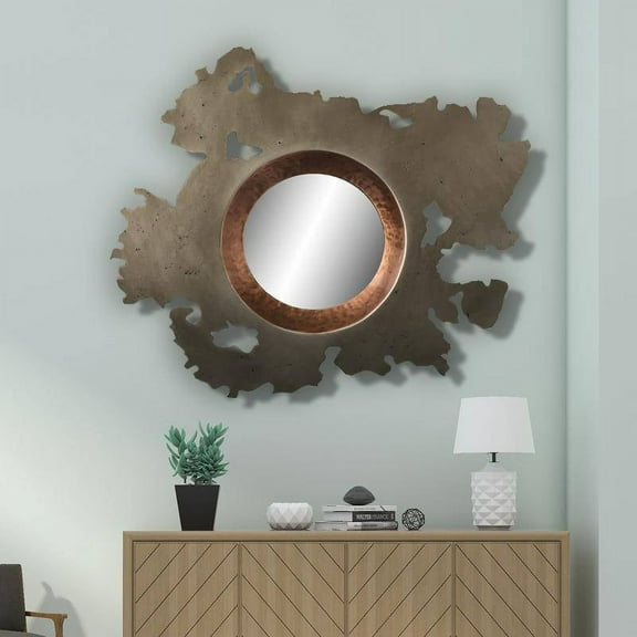 Wall Mirror - Decorative Metal Mirror