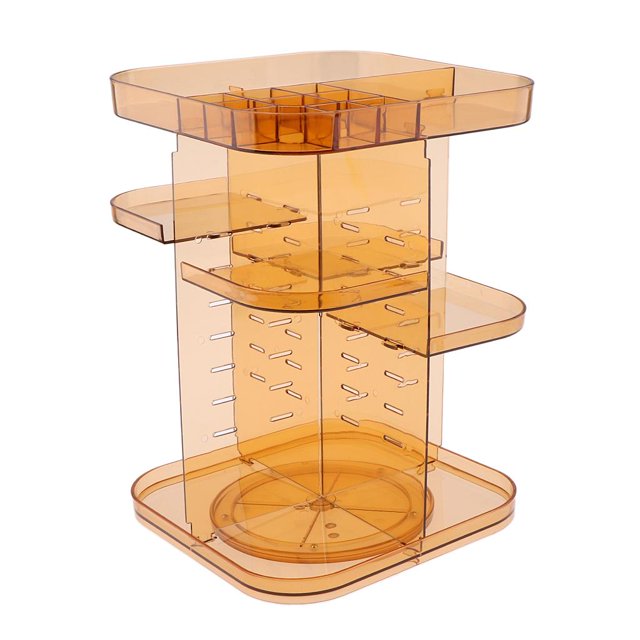 Caja organizadora de maquillaje giratoria de 360 grados Yuyangstore Organizador de maquillaje 6 niveles