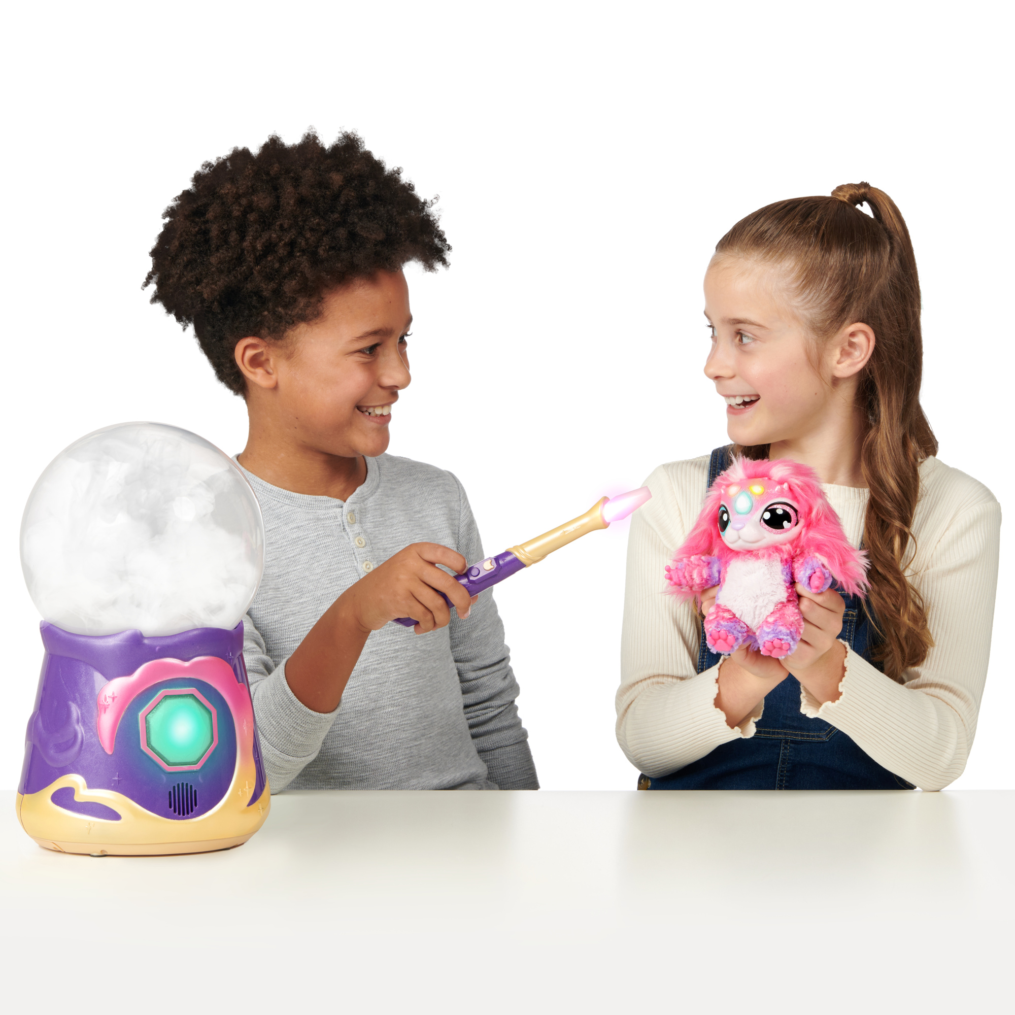 Magic Mixies Magical Misting Crystal Ball with Interactive 8 inch Pink Plush Toy Ages 5+ - image 12 of 18