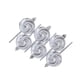 thumbnail image 1 of Set de piruletas de caramelo navideñas, accesorio fotográfico, regalo para apartamentos, cumpleaños y vacaciones. Plata, 1 of 9