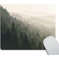 thumbnail image 6 of Office Mouse Pad Wild coniferous Wood in Morning Fog Rectangle Non-Slip Rubber Mousepad Gaming Mouse Pad 9.5 X 7.9 Inch (240mmX200mmX3mm), 6 of 6