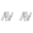 thumbnail image 1 of 8 Pcs Goniomètre Rotation Protracteur Physiothérapie PVC pour Physiothérapie, Sports, 1 of 8