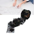 thumbnail image 3 of Embroidered Sequins, Easy To Carry Lightweight Embroidered Fabric Polyester  For Handicraft Decoration For DIY Clothing, 3 of 8