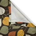 thumbnail image 6 of Ambesonne Autumn Valance & Curtain, Harvest Season Ornaments, 55"x24", Seal Brown Cream and Rust, 6 of 7