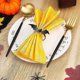 thumbnail image 3 of Halloween Napkin Ring Set Bat Napkin Ring Holder Black Spooky Napkin Ring Metal, 3 of 5