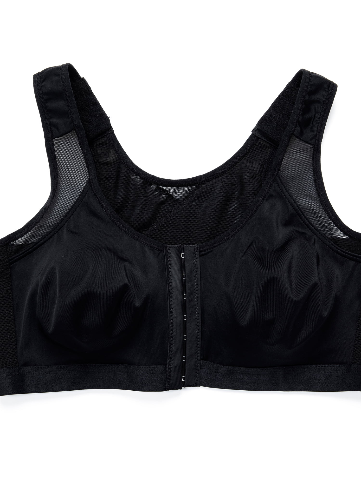 SAYFUT Womens Plus Size Comfort Front Close Sport Bra Wireless Push Up Bra By Glamorise