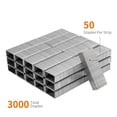 thumbnail image 4 of Eagle No.10 Mini Premium Staples for #10 Staplers, 1000 pcs Per Box, Pack of 3 Boxes Included, Silver, 4 of 5
