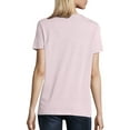 thumbnail image 3 of Hanes Women's Relaxed Fit Authentic ComfortSoft Short Sleeve V-neck T-Shirt, 3 of 3