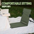 thumbnail image 4 of Silla Respaldo Portátil Backrest Campamento Plegable para Acampar Con Transporte Oxford Tela Barbacoa Picnic Al Aire Libre, 4 of 9