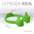 thumbnail image 3 of 10 Pz Soporte Manitas Base Porta Celular Ok Like Mayoreo Color Verde, 3 of 8