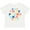 AA-White, variant on Pi Day Pi Symbols in Retro Colors Boys or Girls Toddler T-Shirt