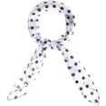 thumbnail image 1 of Mujeres años 50 gasa pura cuello cuadrado cabeza bufandas cabeza decoración cuello decoración para el verano mejor regalo blanco con punto Sincero Hogar, 1 of 5