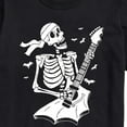 thumbnail image 3 of Instant Message - Skeleton Guitar Rocker - Halloween - Men's Short Sleeve Graphic T-Shirt, 3 of 6
