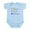 Sky Blue, variant on CafePress - Peace Love Rescue Body Suit - Baby Light Bodysuit, Size Newborn - 24 Months
