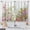 Floral, variant on Floral Kitchen Curtains - Bohemian Colorful Flowers Print Cafe Small Short Tier Window Curtains for Bathroom Living Room Decor Rod Pocket Window Drapes 40 Inch Length Set 28"x40"