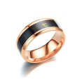 thumbnail image 2 of New Fashion Smart Ring Multifunctional Temperature Couple Ring Titanium Steel Finger Jewelry Fingertip Temperature Sensor Rings, 2 of 5
