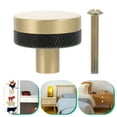 thumbnail image 2 of Miangastore Single Hole Doorknob Round Modern Style Aluminum Alloy 1Set 3.3X3.3X2.4Cm, 2 of 8