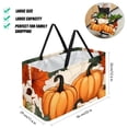 thumbnail image 2 of Maple Ieaf Pumpkin Large Oxford Cloth Decorative Box Shopping Bag Collapsible Bucket, 2 of 7