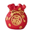 thumbnail image 2 of DOLITY Boîte à Économie d'Argent Sculpture de Richesse Rangement Souvenir Cadeau Sac Porte-Bonheur Tirelire Rouge Hauteur 15cm, 2 of 9
