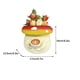 thumbnail image 3 of Cute Belly Coffee Cup Mushrooms Flower Pot Colorful Succulent Flower Pot Pen Storage Pot Resin Ornament, 3 of 3
