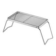 thumbnail image 1 of jinwen Grille de Feu de Camp Pliable Compacte pour Camping Pêche Cuisine Randonnée S, 1 of 9