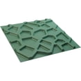 thumbnail image 6 of Ekena Millwork 19 5/8"W x 19 5/8"H Dublin EnduraWall Decorative 3D Wall Panel, Universal Pearl Metallic Sea Mist (Covers 2.67 Sq. Ft.), 6 of 6