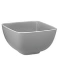 thumbnail image 3 of Bruntmor Porcelain Square Bowls Set of 6 Cereal Salad Pasta Bowls Set 24oz,  Gray, 3 of 7