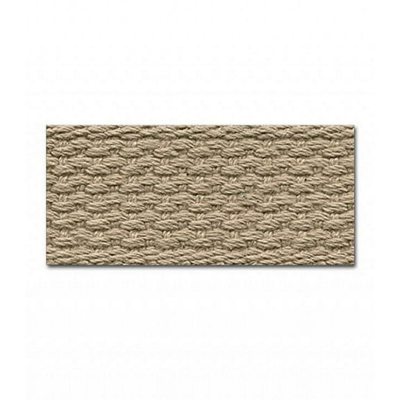 KHAKI 1 INCH COTTON WEBBING