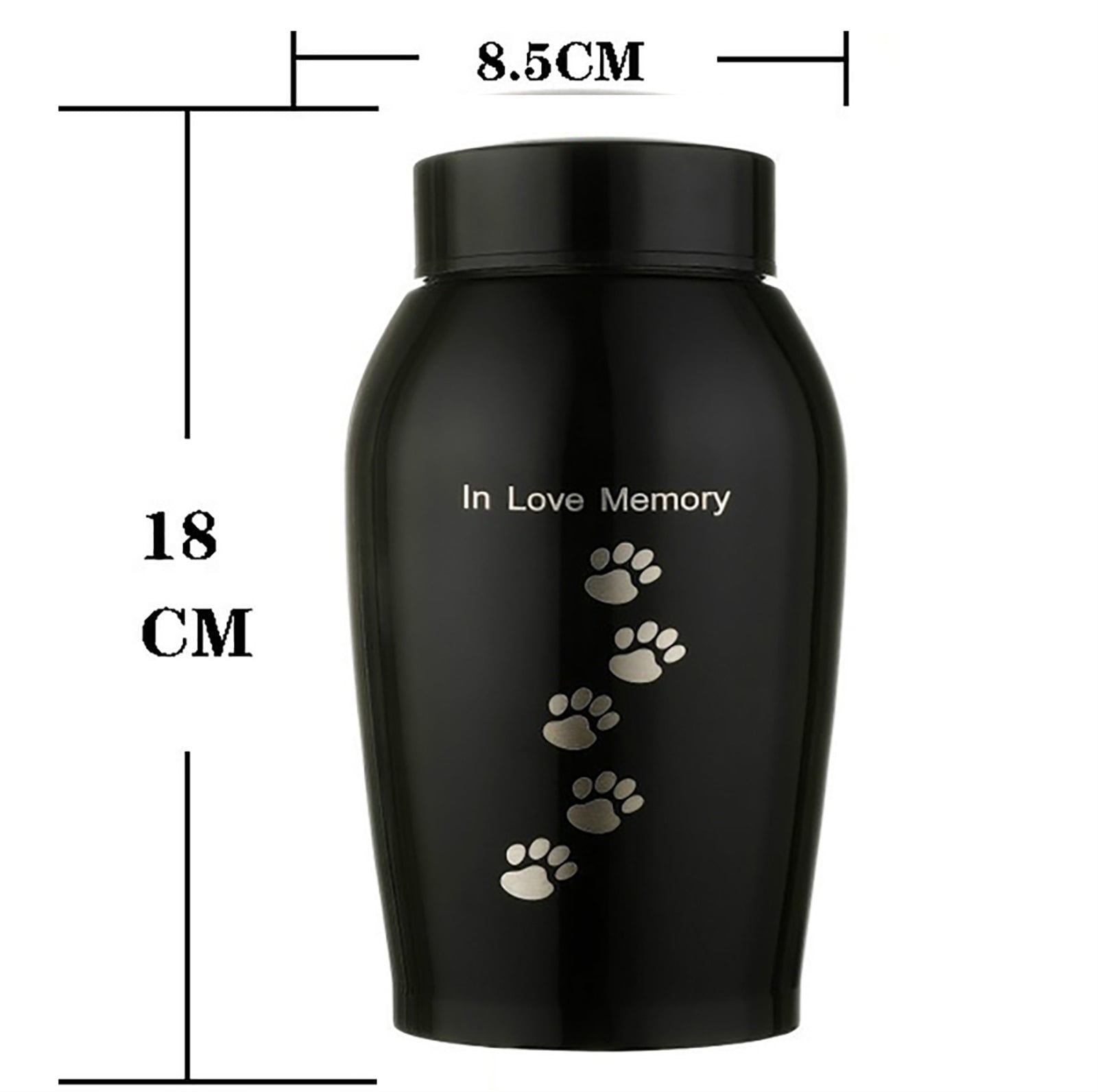 Casket Columbarium Pet Stainless Steel Urns Pets Dog Cat Birds Mouse Cremation Ashes Urn Keepsake
