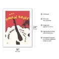 thumbnail image 2 of Bal du Moulin Rouge Paris - Frou Frou Revue a Grand Spectacle - Vintage Cabaret Poster by René Gruau c.1960s - Fine Art Matte Paper Print (Unframed) 18x24in, 2 of 4