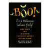 Personalized Halloween Invitation - Scared Monster - 5 x 7 Flat
