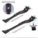 thumbnail image 2 of Wosthever Bicicletas de montaña Kick Side Foot Brace Stand Rack antideslizante aleación de aluminio ajustable Kickstand equipo de soporte Ciclismo Negro, 2 of 6