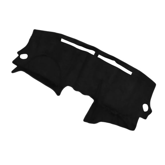 Unique Bargains Dashboard Dash Cover for Nissan-Altima 2007-2012 Interior Dashboard Mat Suede Silicone Black