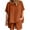 Orange, variant on ZANZEA Women Summer Cotton Linen Sets Short Sleeve Tops Loose Shorts Casual Outfits