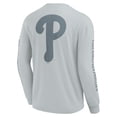 thumbnail image 3 of Men's Fanatics  Gray Philadelphia Phillies Elements Strive Long Sleeve T-Shirt, 3 of 3