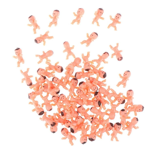 Muñeca en miniatura: 60 piezas de angelitos y juguetes decorativos para microescenas