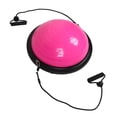 thumbnail image 2 of Half Balance Ball Trainer, Detachable Resistance Rope Non Slip Designed PVC Balance Trainer With Accessories For Pilates, 2 of 8